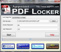 Imagen Appnimi PDF Locker 1.0