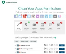 Imagen MyPermissions Cleaner 1.4.0 (Firefox)