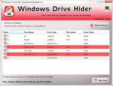 Imagen Windows Drive Hider 1.0