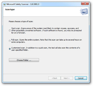 Imagen Microsoft Safety Scanner 1.0.3001.0