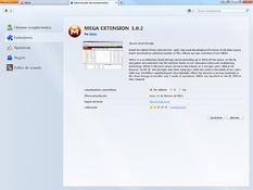 Image MEGA extension 1.0.2