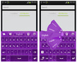 Purple Keyboard Theme - Imagen 3
