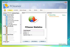 Imagen FCleaner Portable 1.3.1.621
