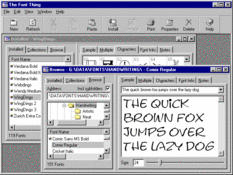 Imagen The Font Thing 0.80 (beta 2)