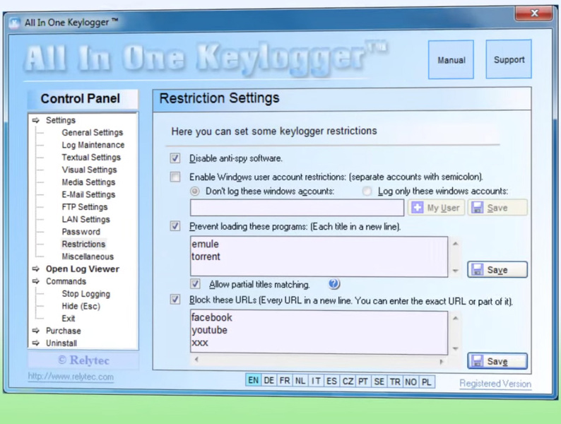 AllInOne Keylogger Descargar