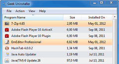 Imagen GeekUninstaller 1.4.7.142