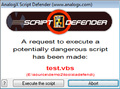 AnalogX Script Defender - Imagen 1