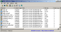 Imagen MozillaCacheView 2.00