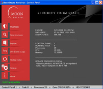 Imagen Moon Secure Antivirus 2.2.2.165