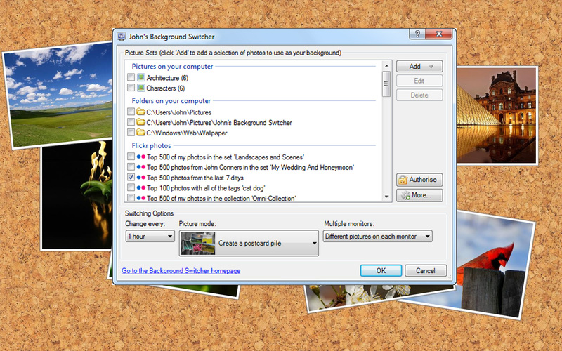 johns background switcher shows black and white collage johns background switcher shows black and white collage