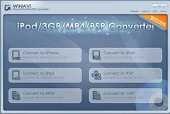 Imagen WinAVI MP4 3GP PSP iPod Video Converter 3.1