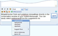 Imagen Instant Messenger Spellchecker 1.31