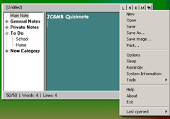 Imagen JC&MB Quicknote 5.5