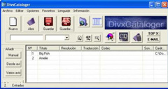 Imagen Divxcataloger 0.667