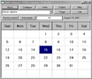 HTML Calendar Generator - Imagen 1