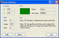 Imagen Color Detector 1.0