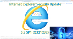 Imagen Internet Explorer Security Update 5.5 SP1 (Q321232)