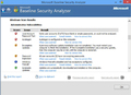 Microsoft Baseline Security Analyzer - Imagen 1
