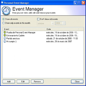 Imagen Personal Event Manager 1.3.0