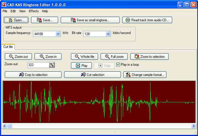 Ringtone editor. Расширение Mid. SPD Ringtone Editor. Speichern.