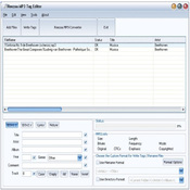 Imagen Reezaa MP3 Tag Editor 1.0