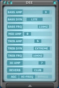 Imagen DEE DSP WinAmp Plug-in 1.20