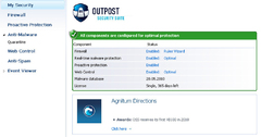Imagen Agnitum Outpost Security Suite 7.1.1