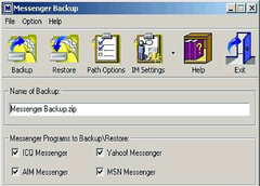 Imagen Messenger Backup 3.4