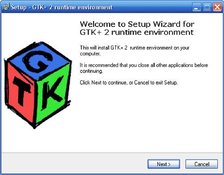 Imagen GTK+ 2 Runtime Environment 2.22