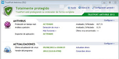 Imagen TrustPort Antivirus 12.0.0.4790