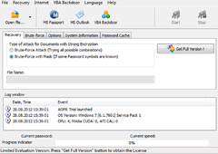 Imagen Advanced Office Password Breaker 1.40