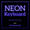 Neon Keyboard Cover