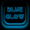 Blue Glow Keyboard